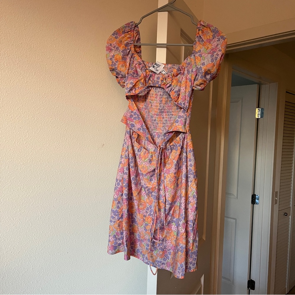 Princess Polly NAKITA MINI DRESS PURPLE FLORAL